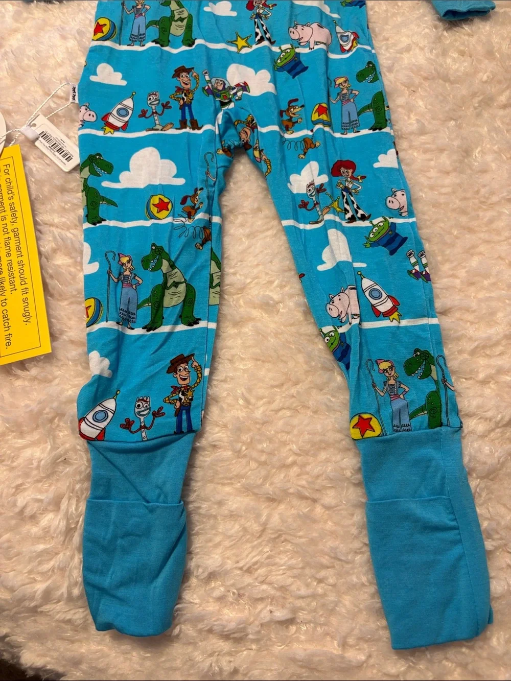 Little Sleepies Disney Toy Story zippy New With Tags 12-18M